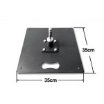 Placa de base de rotación 360