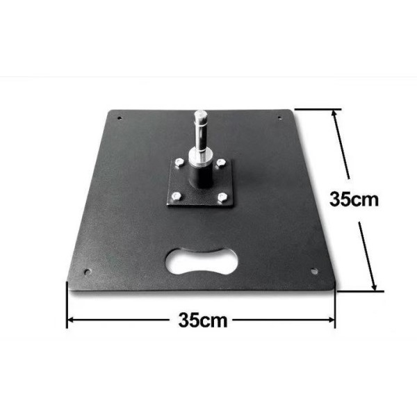 Placa de base de rotación 360