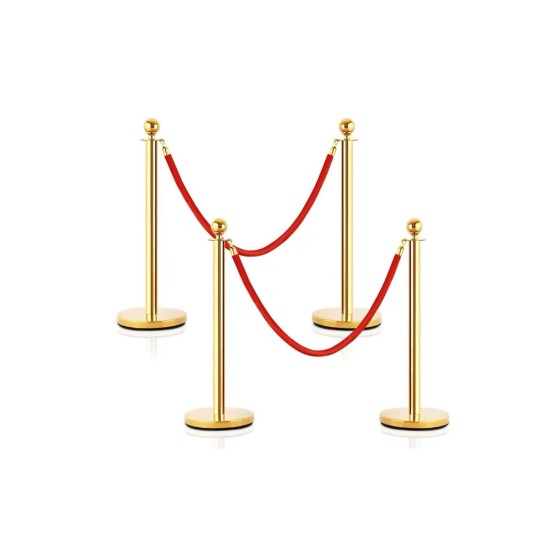 Rope & Post Barrier / Post & Rope Barrier